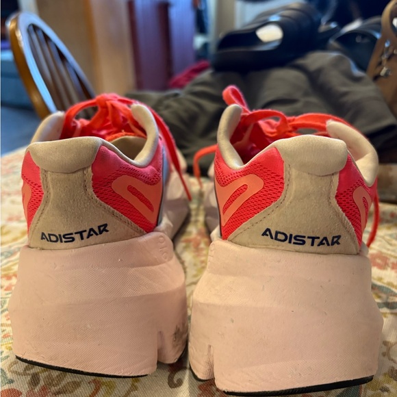 adidas ADISTAR Pink and Light Blue Women's Running Sneakers - Picture 2 of 6